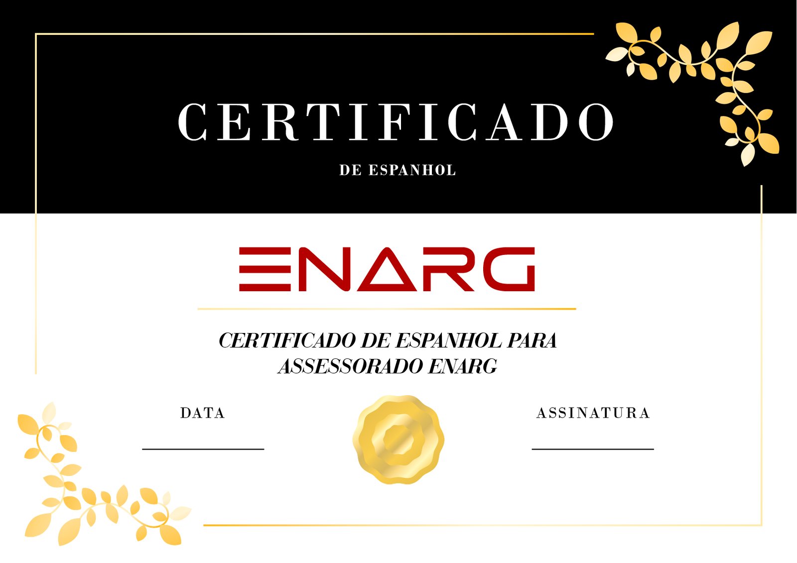 CERTIFICADO DE ESPANHOL 01 - Certificados de Proficiência em Espanhol
